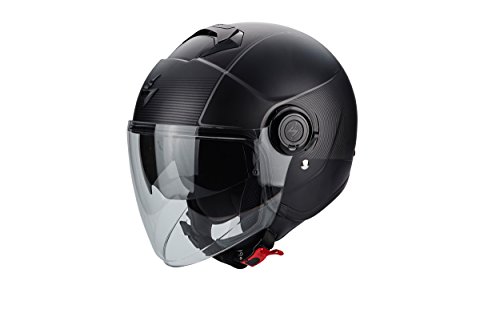 Scorpion 2578-26353 Casco para motocicleta, negro mate, XL