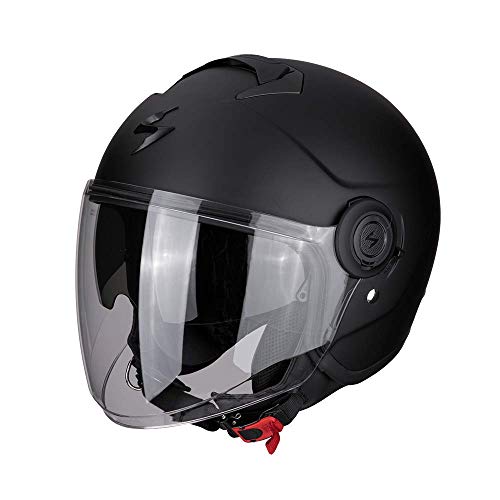 Scorpion 2578-26353 Casco para motocicleta, negro mate, XL