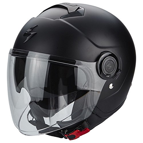 Scorpion 2578-26353 Casco para motocicleta, negro mate, XL