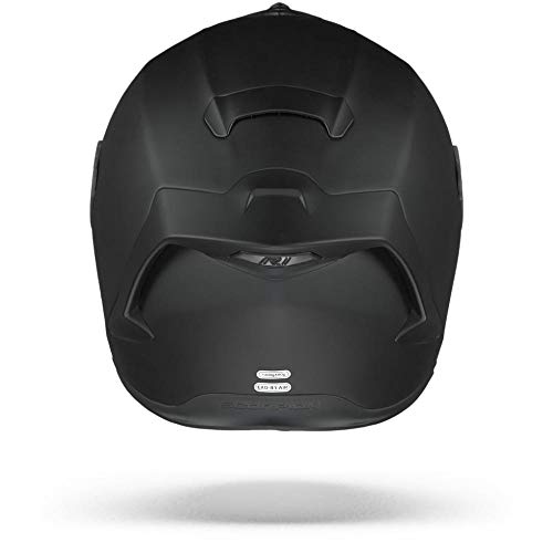 Scorpion Casco de moto EXO-R1 AIR Matt Black, Negro, S