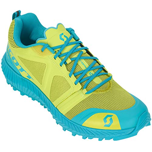 Scott W's Kinabalu - Zapatillas de Running para Mujer, Amarillo/Azul 38