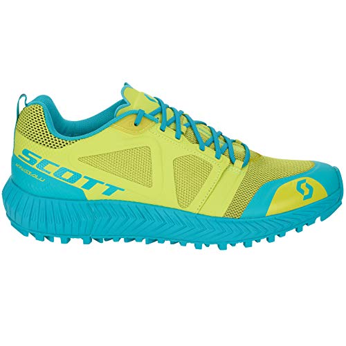 Scott W's Kinabalu - Zapatillas de Running para Mujer, Amarillo/Azul 38