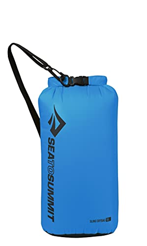 Sea to Summit Sling Dry Bag-10L Saco Montañismo, Alpinismo y Trekking, Adultos Unisex, Blue, Talla Única