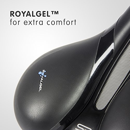 Selle Royal Group Respiro Soft Moderate Sillín, Hombre, Negro, M