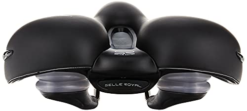 Selle Royal Group Respiro Soft Moderate Sillín, Mujer, Negro, M