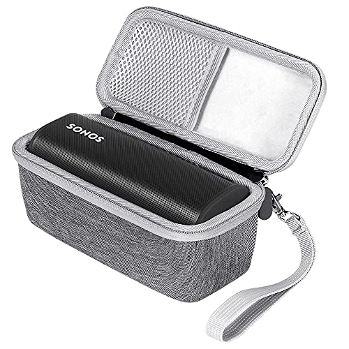 Seracle Estuche Rígido Funda de Protectora para Sonos Roam Altavoz Portátil (Gris)