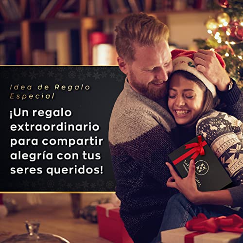 Set de Regalos Originales para Mujer Cuidado del Cuerpo ORGÁNICO 5x30 ml – Manteca de Karite, Aceite de Argan, de Jojoba, de Almendras y de Ricino - Caja Regalo Mujer Vegano Bio - Regalos para Mujer