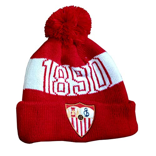 Sevilla CF GORRSEV Gorro Rojo 2018, Unisex Adulto, Talla Unica