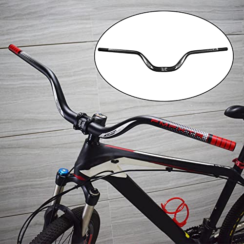 sharprepublic 4X Manillar de Bicicleta de Montaña 31,8 Mm Riser Bar Extra Largo MTB Manillar Aleación de Aluminio 90 Mm Rising Bar Fit para Bicicleta BMX, Fixie GEA