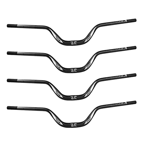 sharprepublic 4X Manillar de Bicicleta de Montaña 31,8 Mm Riser Bar Extra Largo MTB Manillar Aleación de Aluminio 90 Mm Rising Bar Fit para Bicicleta BMX, Fixie GEA