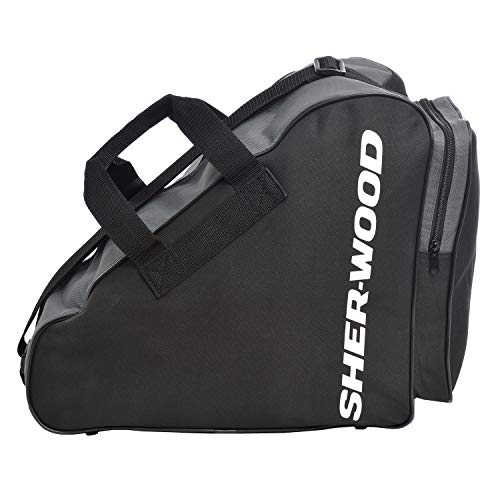 Sherwood Skatebag Bolsa Hockey, Unisex Adulto, Negro, 36 x 16 x 36 cm