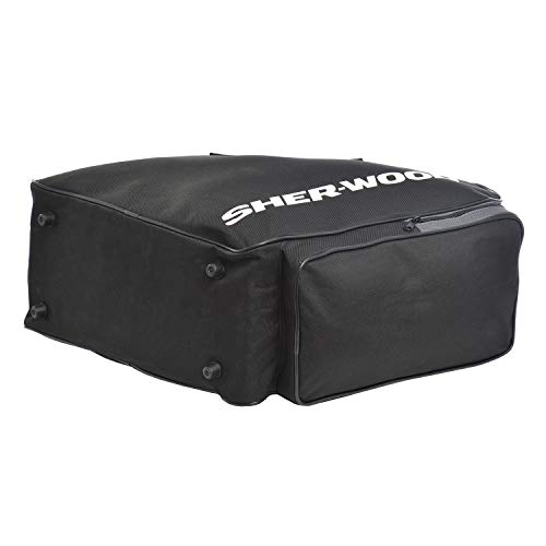 Sherwood Skatebag Bolsa Hockey, Unisex Adulto, Negro, 36 x 16 x 36 cm