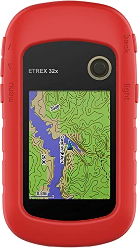 Shieranlee Carcasa Compatible con Garmin eTrex 22x,eTrex 32X,309X,eTrex 209X,eTrex 201X Funda de Silicona para GPS - Cover