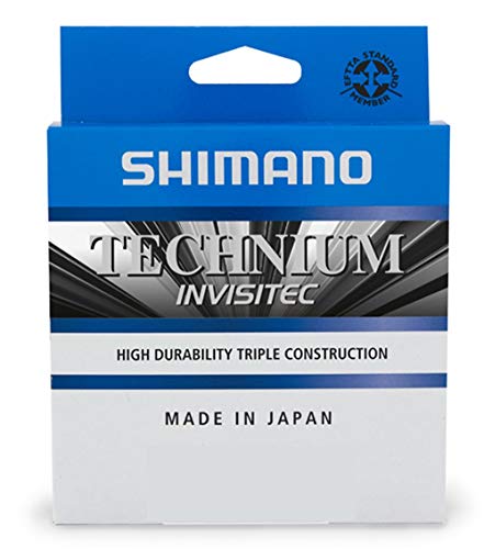 SHIMANO Nylon Technium Invisitec Low Visible Grey 300m - D.0,25mm - R.6,7Kg - TECINV30025