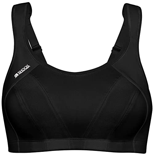 Shock Absorber Active, Sujetador deportivo para Mujer, Negro, 90B