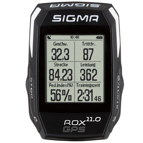 Sigma Sport Rox Gps 11.0 - Ciclocomputador, Color Negro, Talla Única