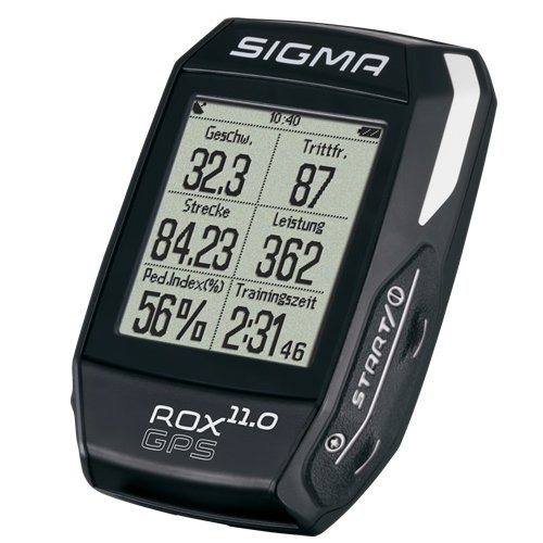 Sigma Sport Rox Gps 11.0 - Ciclocomputador, Color Negro, Talla Única