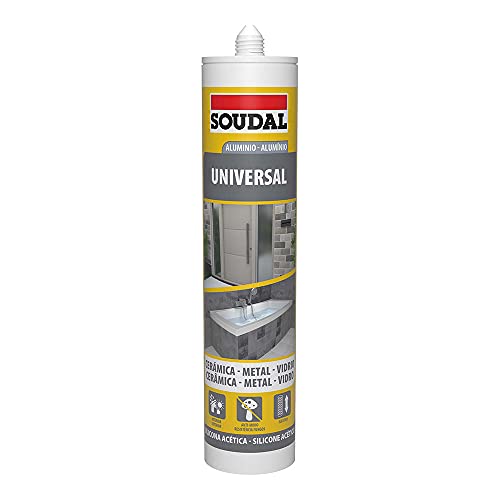 SILICONA ALUMINIO UNIVERSAL 280ML SOUDAL