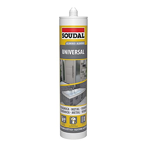 SILICONA ALUMINIO UNIVERSAL 280ML SOUDAL