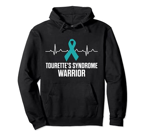 Síndrome de Tourette America TS Warrior Survior Sudadera con Capucha