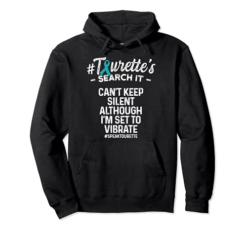 Síndrome de Tourette Investigar TS Warrior Survivor Sudadera con Capucha