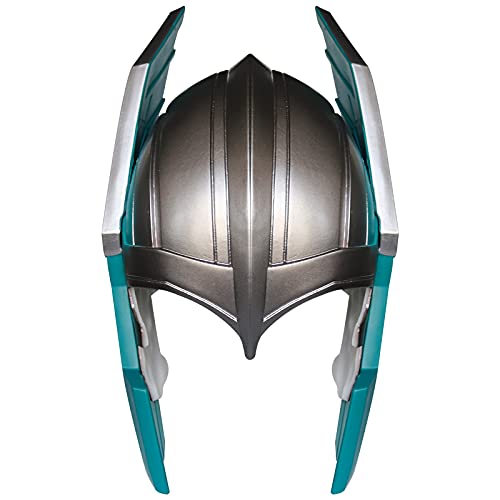 SINSEN Thor Casco completo Máscara Halloween Cosplay Traje Accesorio PVC Adulto (Plata)