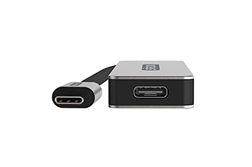 Sitecom CN-385 USB-C Hub 4 Puertos | USB-C Macho a 4 Puertos USB-C 3.1 Hembra, buje de Aluminio