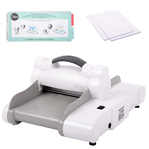 Sizzix Big Shot Express, máquina de corte y repujado eléctrica, tamaño A5 (15,24 cm)