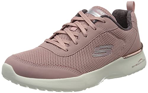 Skechers Skech-air Dynamight-fast Brak, Zapatillas Mujer, Morado (Mauve Mesh/Off White Trim Mve), 37 EU