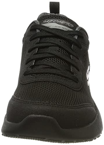 Skechers Skech-air Dynamight-fast Brak, Zapatillas Mujer, Negro (Black Mesh/Black Trim Bbk), 39 EU