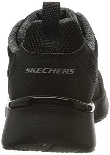 Skechers Skech-air Dynamight-fast Brak, Zapatillas Mujer, Negro (Black Mesh/Black Trim Bbk), 39 EU