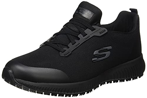 Skechers Squad Sr, Zapatillas Mujer, Color Negro, 36 EU