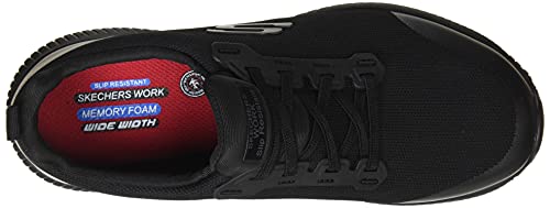 Skechers Squad Sr, Zapatillas Mujer, Color Negro, 36 EU