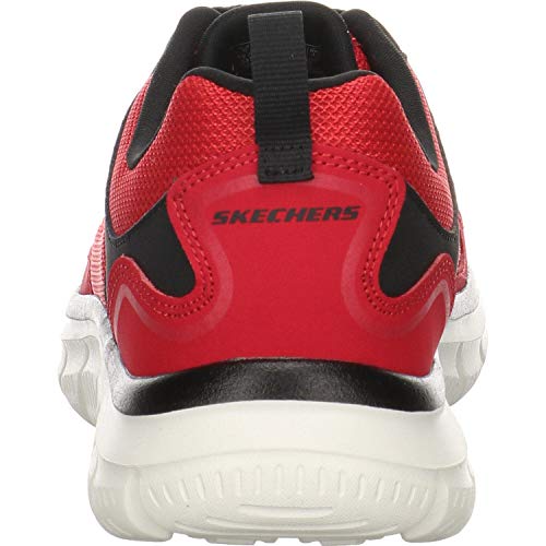 Skechers Track-scloric 52631-bkrd - Zapatillas de gimnasia bajas para hombre Rojo Size: 41 EU