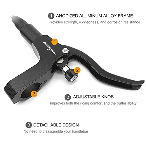 skrskr 2 piezas Kit de freno de disco hidráulico para bicicleta Rotor de freno de disco de 160 mm Pinza delantera y trasera de aluminio Freno de disco Rotores de acero inoxidable para bicicleta con 12