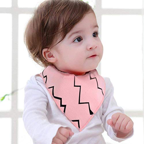 SLOSH Baberos Bebe Bandanas Bufanda Toalla Drool Tela Recien Nacido Algodon Dentición Unisex