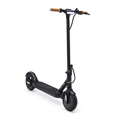 SmartGyro Baggio 10 V4 - Patinete Eléctrico Scooter de Batería, Motor de 500W, App para Smartphone, Ruedas de 10" Neumáticas, Plegable, Batería de 8.8 Ah