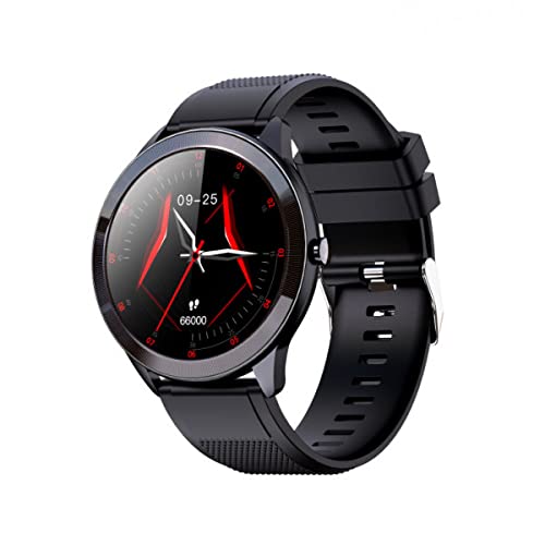 SMARTWATCH LEOTEC 1,28" Multisport Wave Negro Pantalla Redon