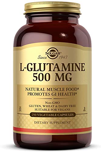 Solgar L-Glutamina de 500 mg - Envase de 250 Cápsulas