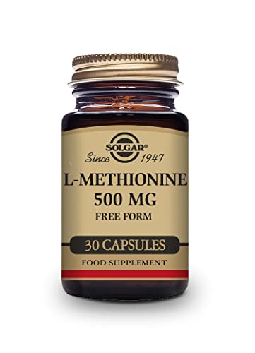 Solgar L-Metionina Cápsulas vegetales de 500 mg - Envase de 30