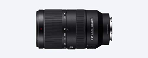 Sony E 70-350mm f/4.5-6.3 G OSS - Superteleobjetivo, APS-C, Zoom (SEL70350G)