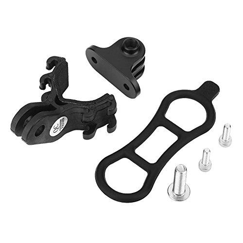 Soporte de luz Delantera de Bicicleta Soporte de Bicicleta Soporte de fijación de Base para Soporte Original de Compatible con Garmin, Soporte de computadora Bryton de Segunda generación