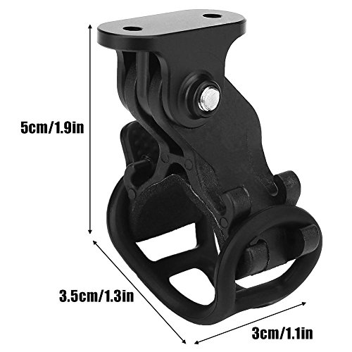 Soporte de luz Delantera de Bicicleta Soporte de Bicicleta Soporte de fijación de Base para Soporte Original de Compatible con Garmin, Soporte de computadora Bryton de Segunda generación