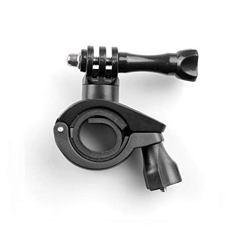 Soporte para manillar de motocicleta, rotación para bicicleta GoPro Hero 4, 5, 6, 7, 8, 9, negro, plateado, Sesión, AKASO/Campark/YI y otras cámaras