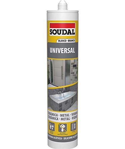 Soudal M289984 - Silicona universal 280ml blanca