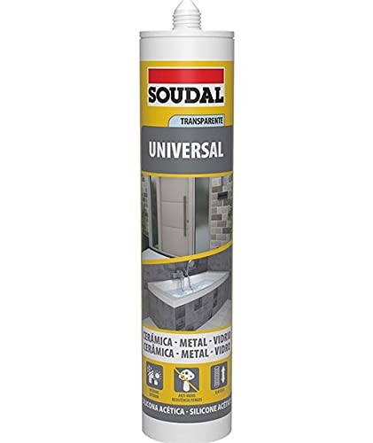 Soudal M289985 - Silicona universal 280ml traslucida