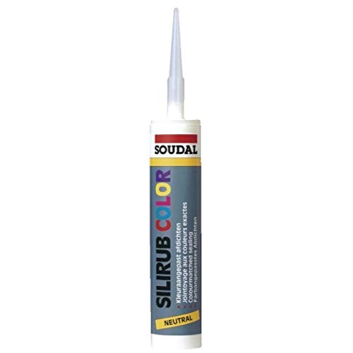 SOUDAL - Silicona neutra silirub ral.7016