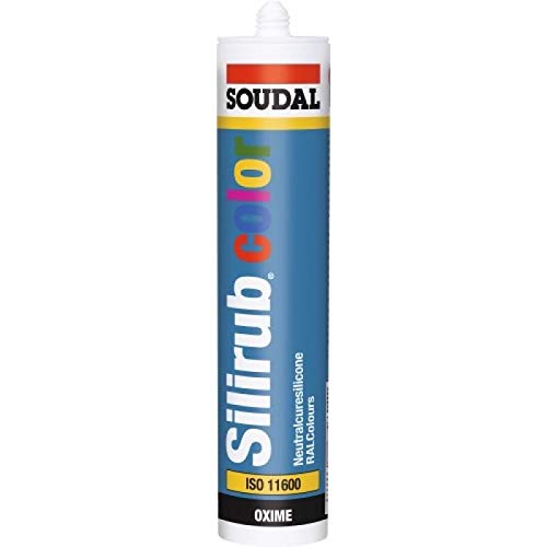 SOUDAL - Silicona neutra silirub ral.7016