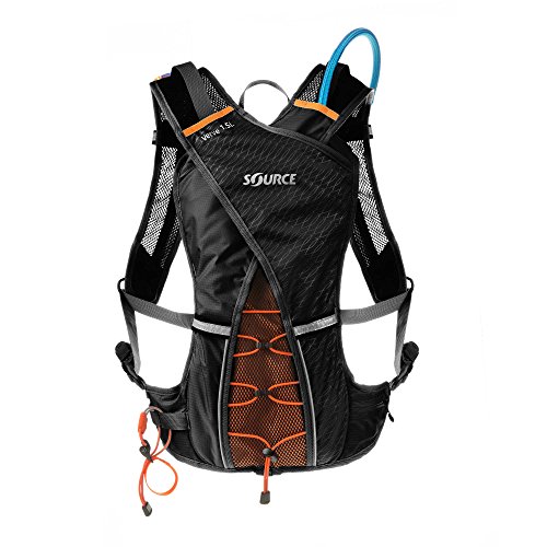 Source Verve - Mochila de hidratación (2 L), color negro