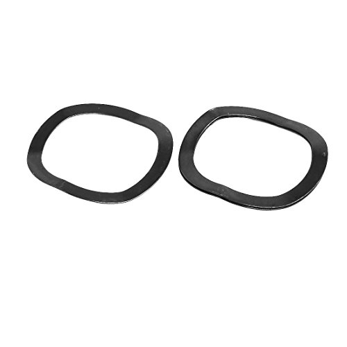 sourcing map Arandela ondulada de 30mm de diámetro interior de 39 mm de espesor de 0,5mm de diámetro exterior compresión 20pcs